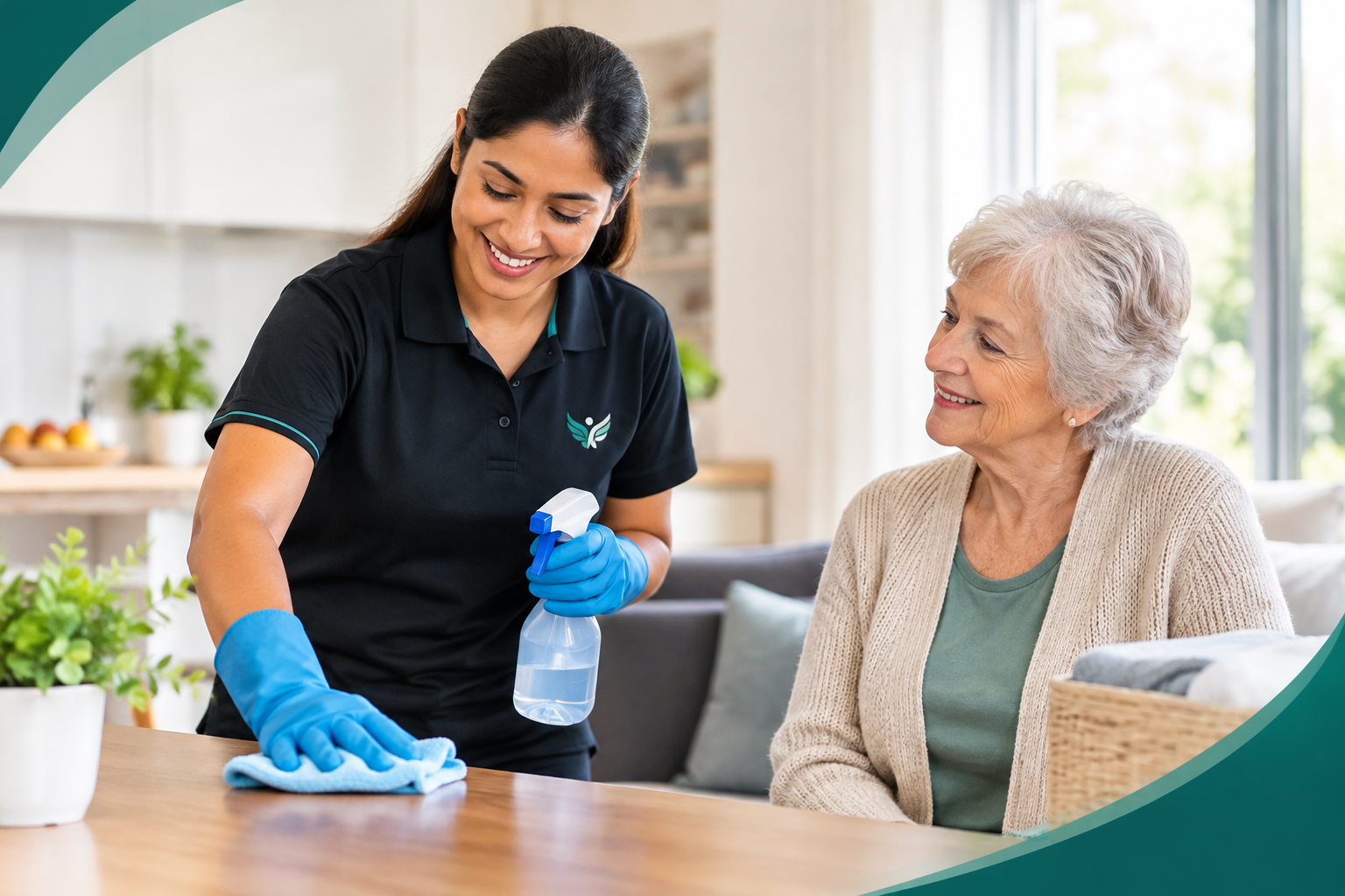 WorkSafe household help services in Victoria providing in-home cleaning and domestic assistance to older Australians.